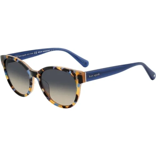 Braune Acetat Sonnenbrille für Frauen - Kate Spade - Modalova