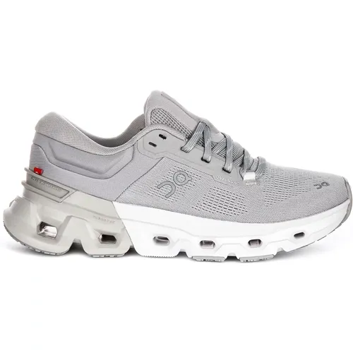 Grey White Women's Cloudflyer 5 Trainers , female, Sizes: 4 UK, 5 1/2 UK, 4 1/2 UK, 6 UK, 7 1/2 UK, 7 UK, 3 1/2 UK, 5 UK, 9 UK, 8 UK - ON Running - Modalova