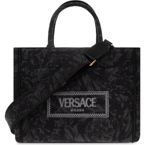 ‘Barocco Athena Small’ shoulder bag , female, Sizes: ONE SIZE - Versace - Modalova