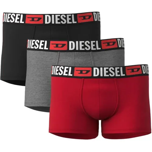 Pack Boxers in Multi-Colour , male, Sizes: L, XL - Diesel - Modalova