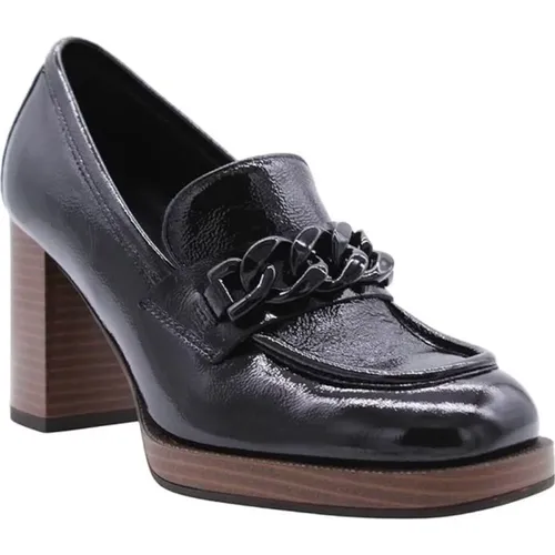 Schwarze Monza Pumps , Damen, Größe: 40 EU - Nerogiardini - Modalova