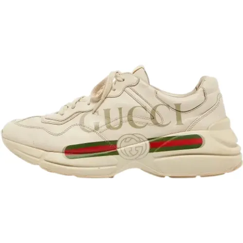 Pre-owned Leder sneakers - Gucci Vintage - Modalova