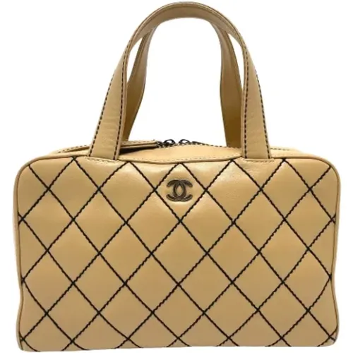 Pre-owned Leather chanel-bags , female, Sizes: ONE SIZE - Chanel Vintage - Modalova