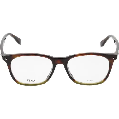 FF M0004 Eyeglasses , male, Sizes: 53 MM - Fendi - Modalova