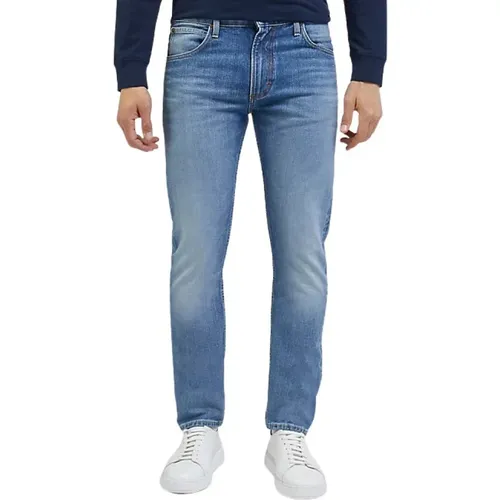 Oliver Slim Jeans , male, Sizes: W36, W32, W30, W34, W31, W33 - Lee - Modalova