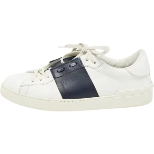 Pre-owned Leather sneakers , male, Sizes: 7 UK - Valentino Vintage - Modalova
