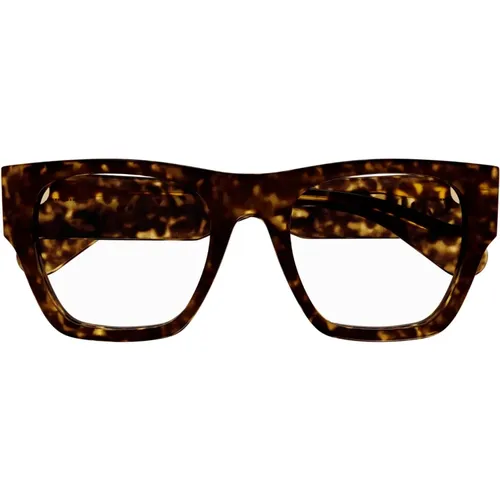 Braun/Havanna Optische Brille , Damen, Größe: 52 MM - Chloé - Modalova