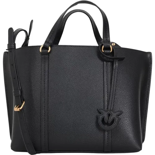 Classic Handbag with Removable Strap , female, Sizes: ONE SIZE - pinko - Modalova