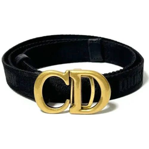 Pre-owned Fabric belts , female, Sizes: ONE SIZE - Dior Vintage - Modalova