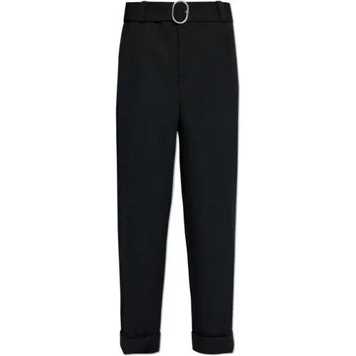 Trousers with belt , male, Sizes: XL, L, M - Jil Sander - Modalova