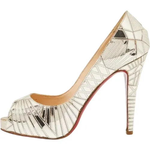 Pre-owned Plastic heels , female, Sizes: 6 UK - Christian Louboutin Pre-owned - Modalova