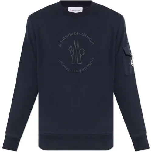 Sweatshirt mit Logo Moncler - Moncler - Modalova