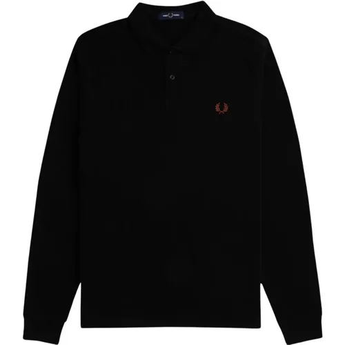 Langarm Tennis Polo Fred Perry - Fred Perry - Modalova