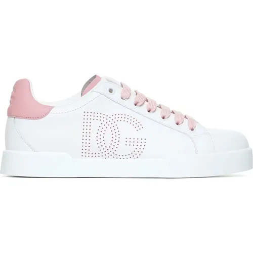 Sneakers , female, Sizes: 3 UK, 5 1/2 UK, 4 UK, 7 UK, 4 1/2 UK, 8 UK, 6 UK, 5 UK - Dolce & Gabbana - Modalova