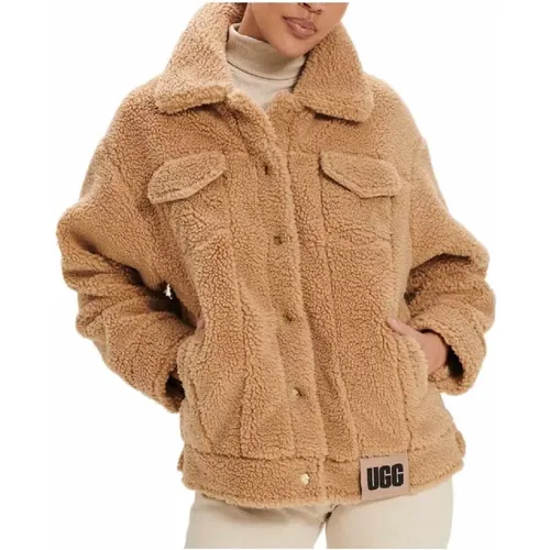 Sherpa Frankie Jacke , Damen, Größe: L - Ugg - Modalova