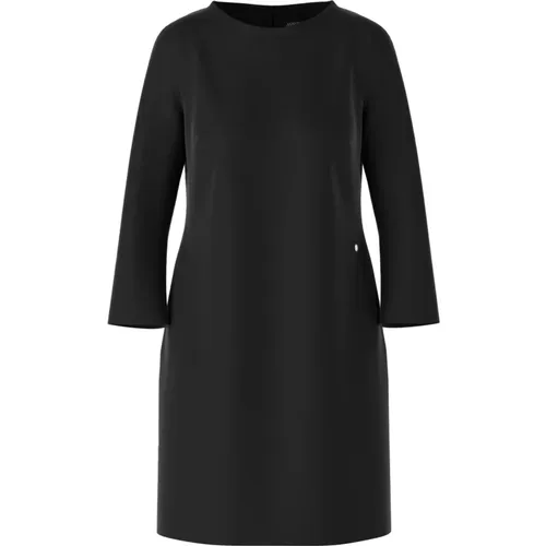 Sportliches schwarzes Kleid Viskose Elasthan , Damen, Größe: 2XL - Marc Cain - Modalova