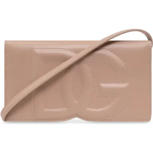 Strapped wallet , female, Sizes: ONE SIZE - Dolce & Gabbana - Modalova
