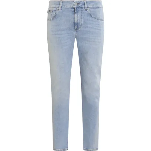 Slim-fit Jeans , male, Sizes: W33, W34 - 7 For All Mankind - Modalova