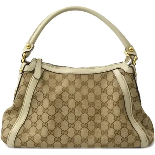 Pre-owned Canvas gucci-bags , female, Sizes: ONE SIZE - Gucci Vintage - Modalova