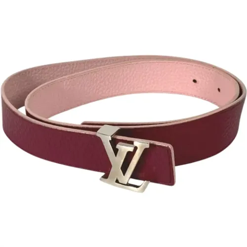 Pre-owned Leather belts , female, Sizes: ONE SIZE - Louis Vuitton Vintage - Modalova