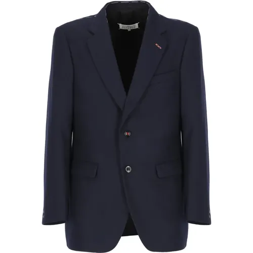 Wool Jacket with Peak Lapel Collar , male, Sizes: XL - Maison Margiela - Modalova