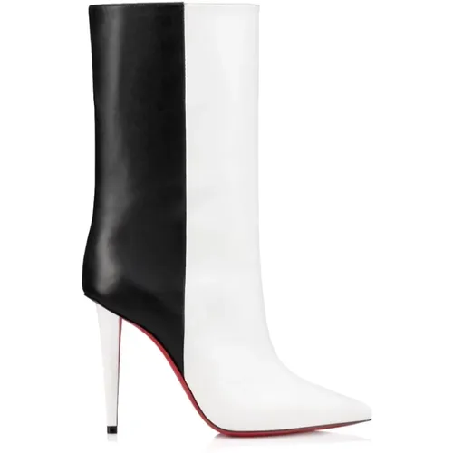 Elegant Leather Boot , female, Sizes: 4 1/2 UK, 5 1/2 UK - Christian Louboutin - Modalova