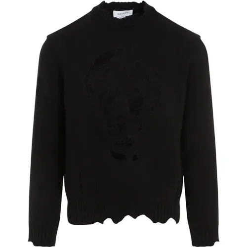 Schwarzer Pullover Aw24 Herrenmode - alexander mcqueen - Modalova