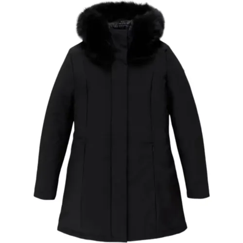 Pelzjacke mit Logoärmel - RefrigiWear - Modalova