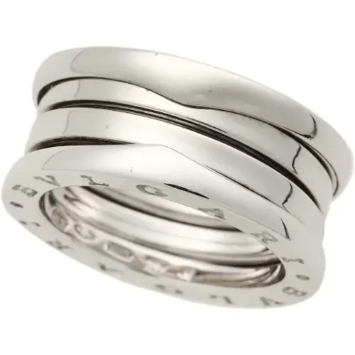 Pre-owned Metal rings , female, Sizes: ONE SIZE - Bvlgari Vintage - Modalova