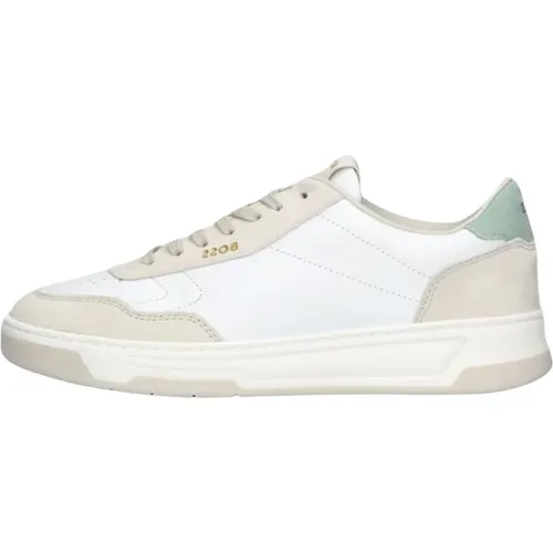 Retro Low Sneaker Baltimore Tenn , Damen, Größe: 41 EU - Hugo Boss - Modalova