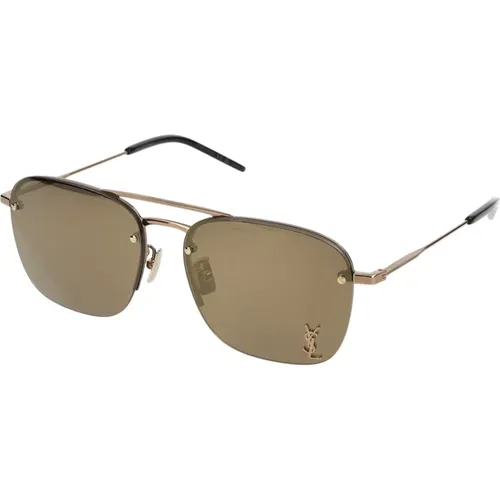 Stylische Sonnenbrille SL 309 M , Damen, Größe: 57 MM - Saint Laurent - Modalova