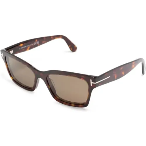 Schwarze Sonnenbrille - Must-Have für den Alltag , unisex, Größe: 54 MM - Tom Ford - Modalova