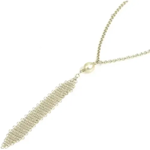 Pre-owned Silver necklaces , unisex, Sizes: ONE SIZE - Tiffany & Co. Pre-owned - Modalova