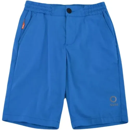Sportliche Bermuda-Shorts mit elastischem Bund - Suns - Modalova