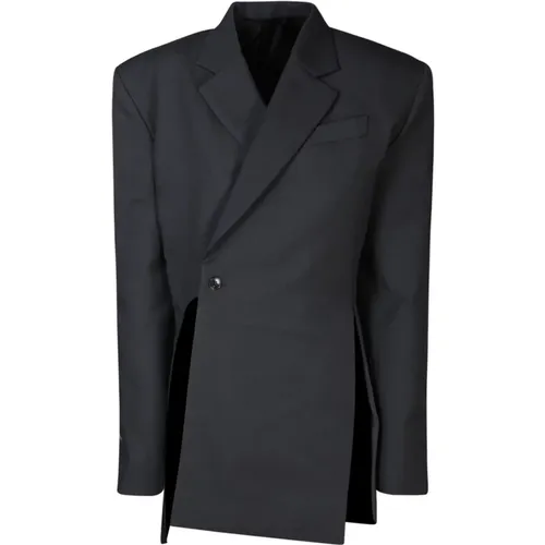 Double-breasted Wool Jacket , female, Sizes: L - Quira - Modalova