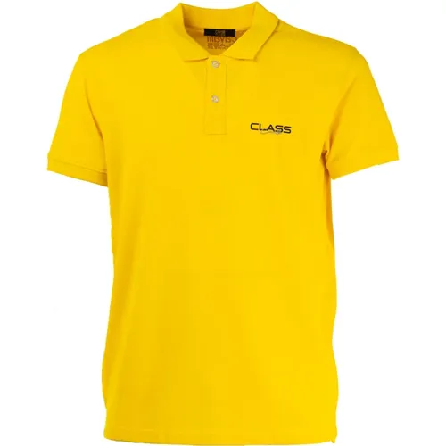 Klassisches Herren Polo Shirt , Herren, Größe: S - Cavalli Class - Modalova