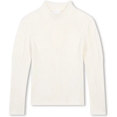 Ivory Strick Rundhals Pullover - Chloé - Modalova