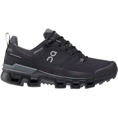 Schwarze flache Schuhe für Outdoor-Trekking , Damen, Größe: 42 1/2 EU - ON Running - Modalova