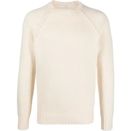 Stylish Round-Neck Pullover , male, Sizes: L, 2XL - Malo - Modalova