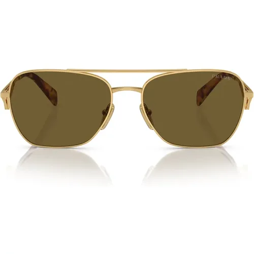 Sonnenbrille für Damen mit geometrischem Design , unisex, Größe: 59 MM - Prada - Modalova