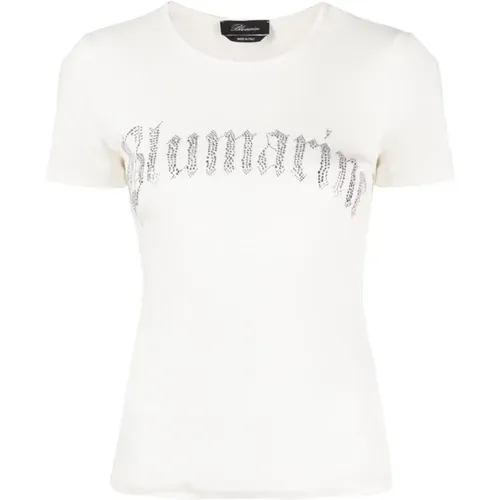 T-Shirts , Damen, Größe: S - Blumarine - Modalova