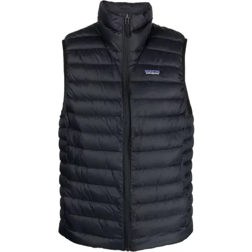 Padded Sleeveless Sweater Vest , male, Sizes: L, XL - Patagonia - Modalova