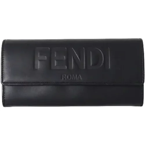 Pre-owned Leather wallets , unisex, Sizes: ONE SIZE - Fendi Vintage - Modalova