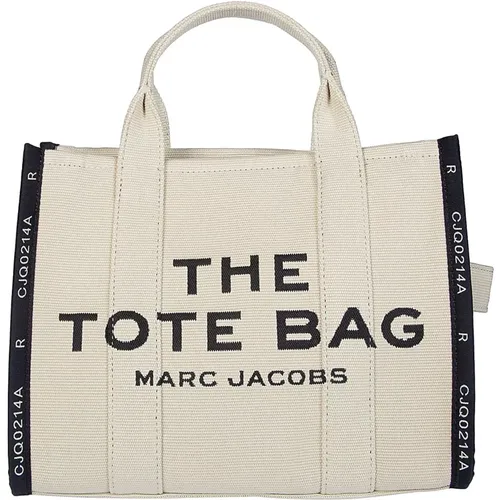 Jacquard-Muster Stoff Shopper Tasche , Damen, Größe: ONE Size - Marc Jacobs - Modalova