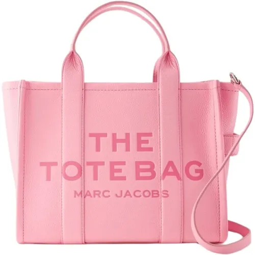 Textured Leather Medium Tote - Candy , female, Sizes: ONE SIZE - Marc Jacobs - Modalova