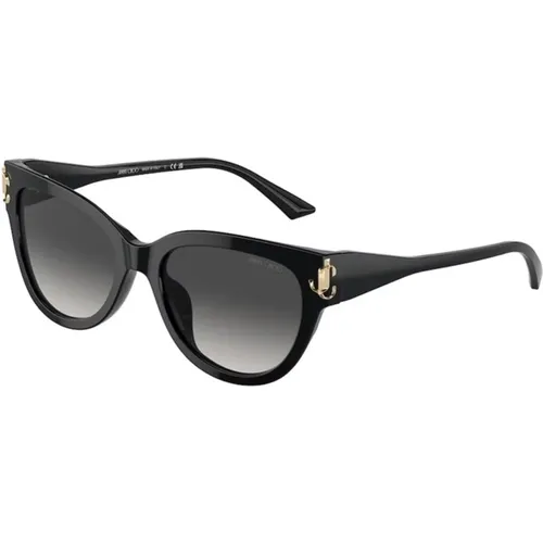 Stylish Sunglasses in Dark Grey , unisex, Sizes: 54 MM - Jimmy Choo - Modalova