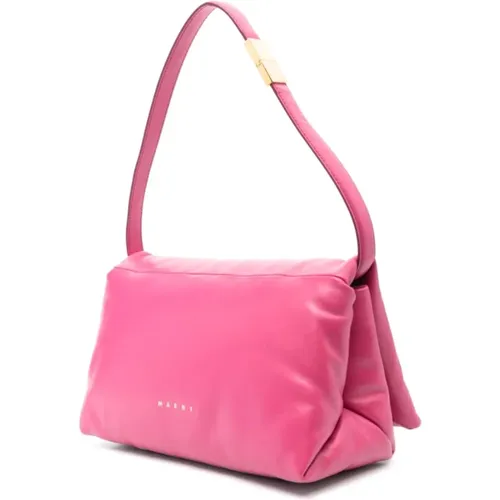 Stylish Leather Bag for Women , female, Sizes: ONE SIZE - Marni - Modalova