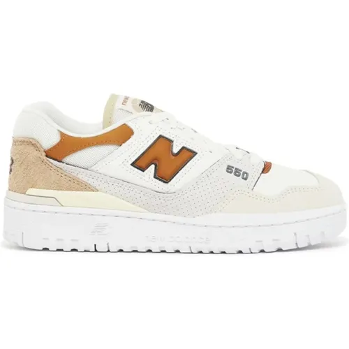 Sneakers with Beige Details , female, Sizes: 3 UK - New Balance - Modalova