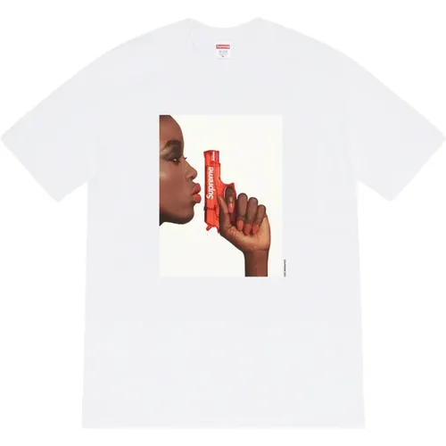 Exclusive Water Pistol Tee , male, Sizes: L, M, S, XL - Supreme - Modalova