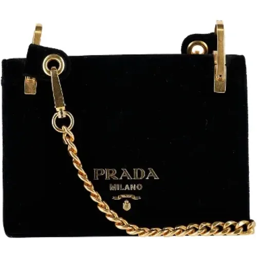 Pre-owned Velvet handbags , female, Sizes: ONE SIZE - Prada Vintage - Modalova